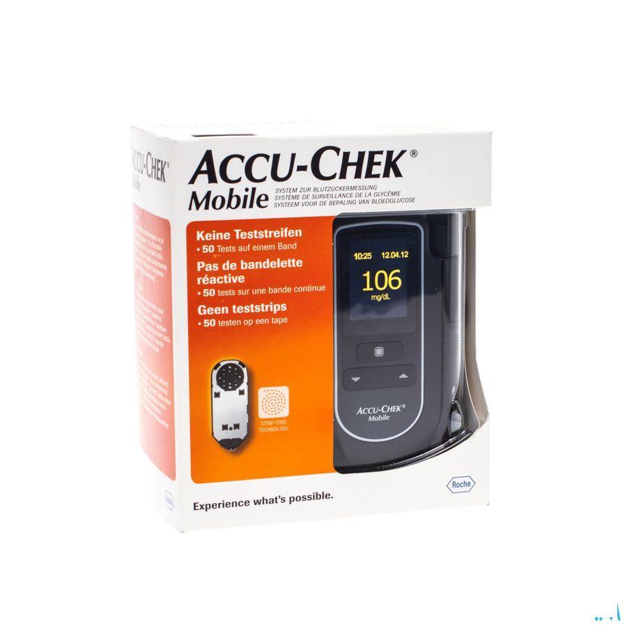 Accu Chek Mobile Startkit Zorgtraject 07930127001 Belgie mg/dl -  Roche Diagnostics