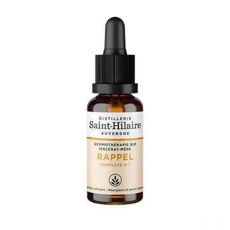 Complex N7 Rappel 30 ml  -  Bioholistic Diffusion