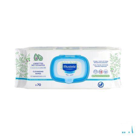 Mustela Bebe Lingettes Dermo Apaissantes 70
