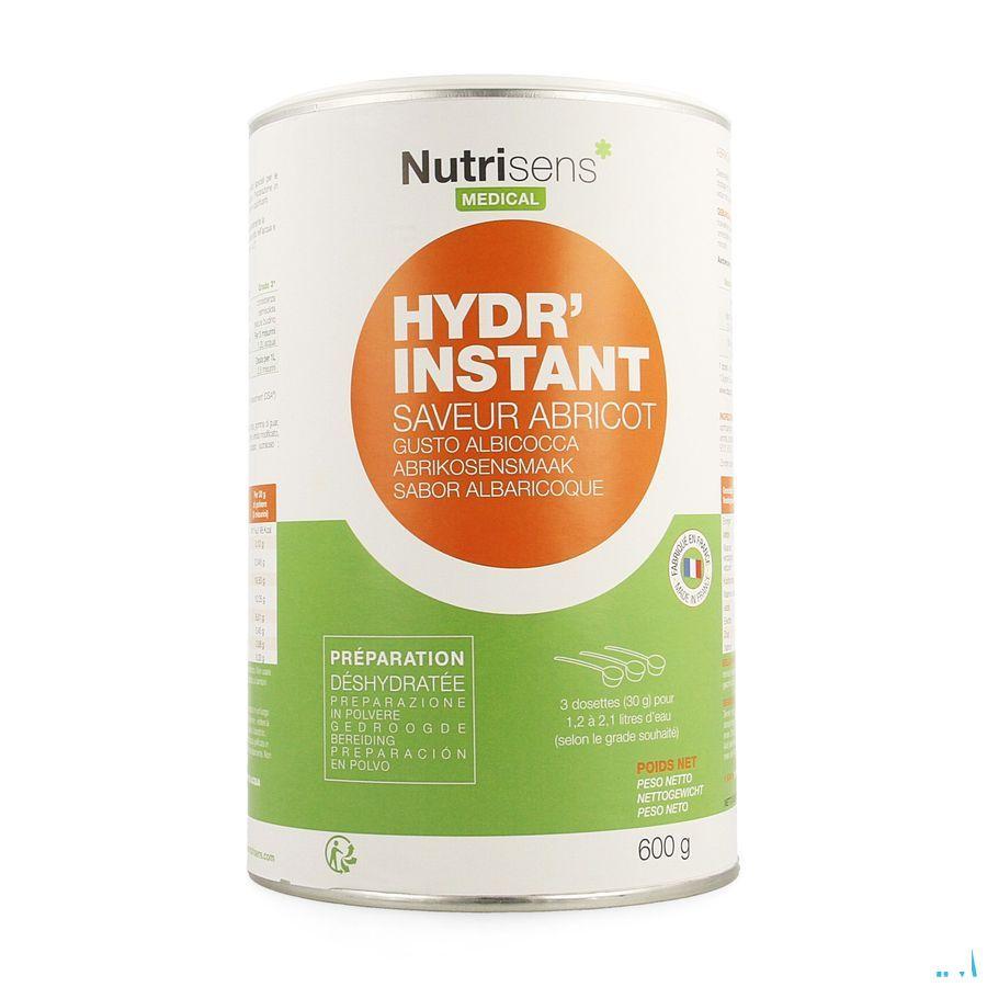 Hydr'instant Abrikoos 600 gr  -  Nutrisens Medical