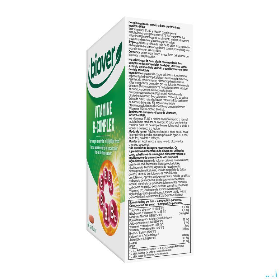 Biover Vitamine B-Comple x Comp 45