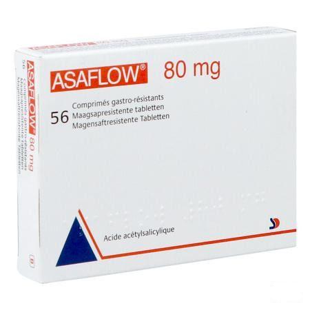 Asaflow 80 mg Maagsapres Tabletten Bli 56x 80 mg