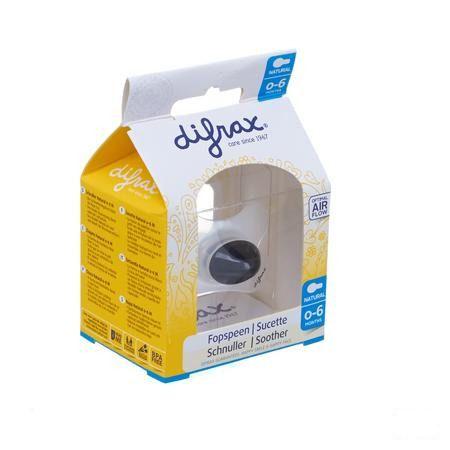 Difrax Fopspeen Natural 0-6 M  -  Difrax