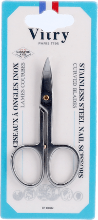 Vitry Classic Ciseaux Ongles Courbe Inox 1008  -  Vitry