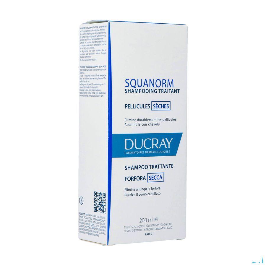 Ducray Squanorm Shampooing  Pellicules Seches 200  ml Nf