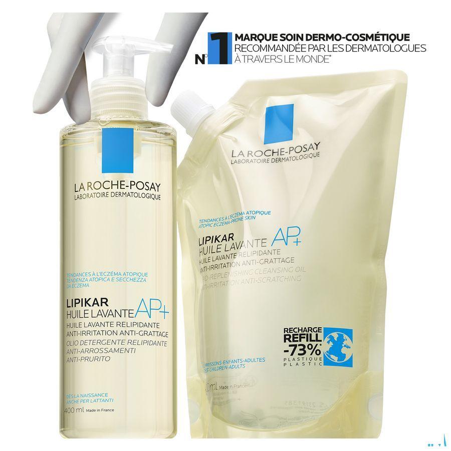 Lipikar Refill Wasolie Ap+ 400 ml  -  La Roche-Posay