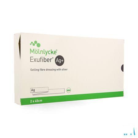 Exufiber Ag Gel.Fibre Dressing Ster Wiek 2,0 x 45 5