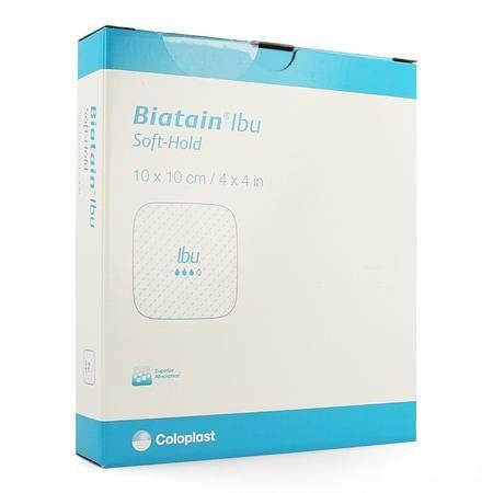 Biatain-ibu Pansement Softhold + ibuprof.10x10,0 5 34140  -  Coloplast