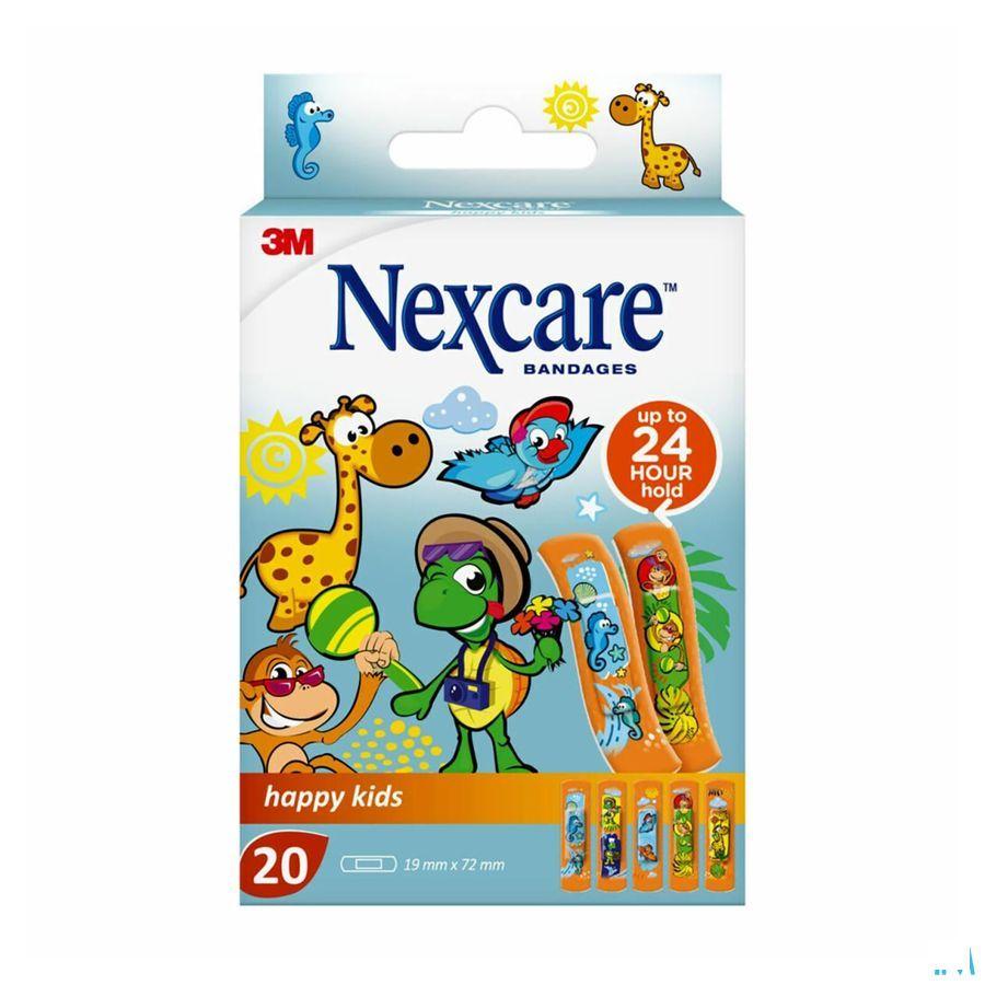 Nexcare 3M Happy Kids Strips 20 N0920Nlw  -  3M