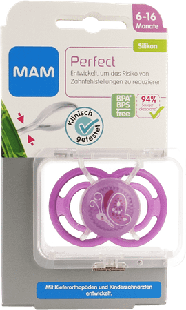 Mam Sucette Perfect + 6m Fille