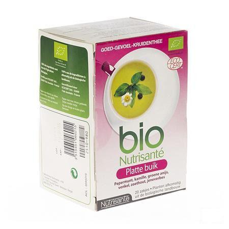 Infusion Bio Ventre Plat Sachets 20  -  Nutrisante