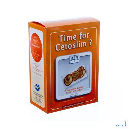 Cetoslim Blinis Zalm Pdr Zakje 6X25G