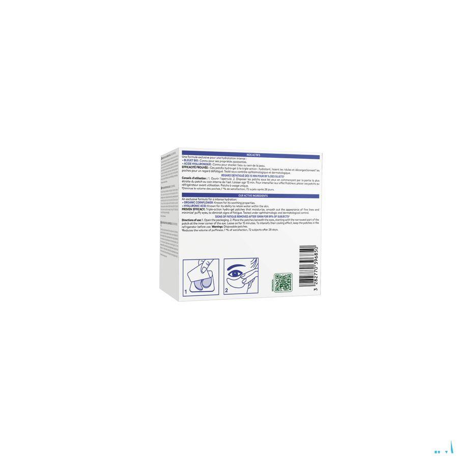 Klorane Visage Bleuet Patchs Defatig. Express 7X2
