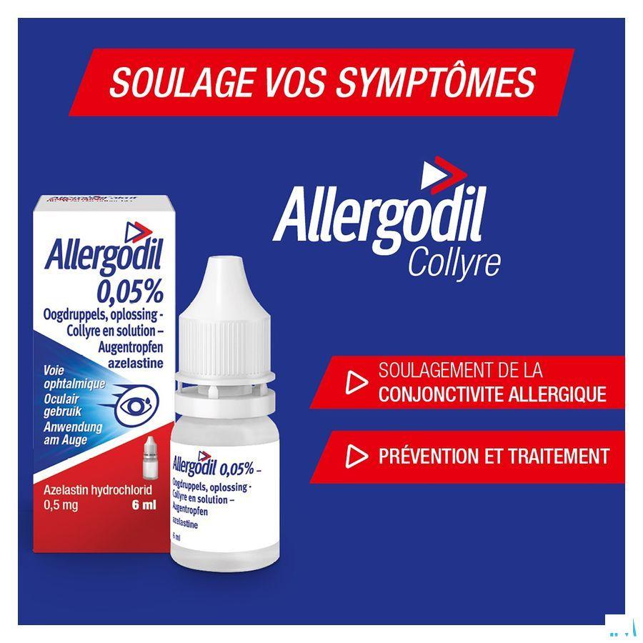 Allergodil Collyre Flacon 6 ml