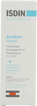 Isdin Acniben Teen Skin Repair Gel 40 ml  -  Isdin