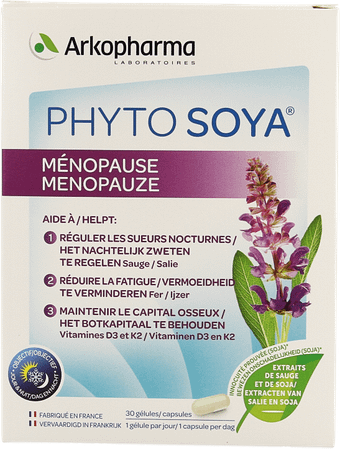 Phyto Soya 35 mg Capsule 60 3536935  -  Arkopharma Phyto Soya 35 mg Capsule 60 3536935  -  Arkopharma