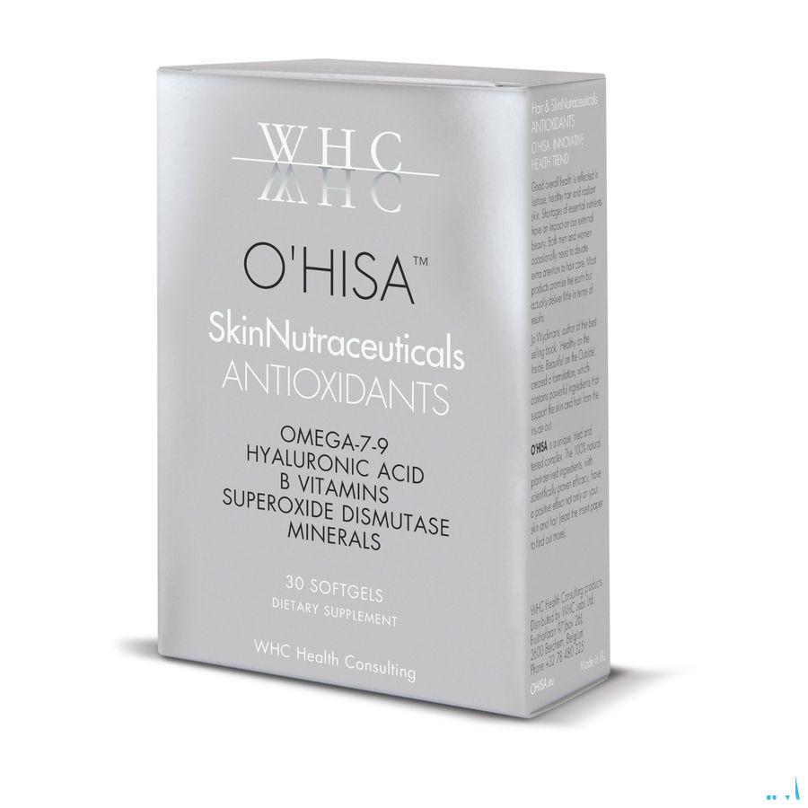 O'hisa Skinnutraceuticals Antioxidants Softgels 60