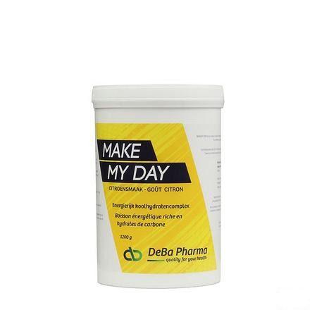 Make My Day Citroen Poeder Oplosbaar 1200 gr  -  Deba Pharma
