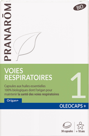 OleoCapsule + Bio 1 Ademhalingswegen Capsule 30  -  Pranarom