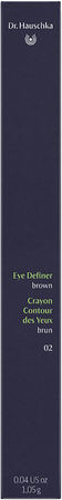 Dr.Hauschka Eye Definer 02 brown 1,05 g   -  Wala Nederland