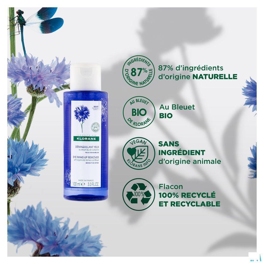 Klorane Bleuet Demaquillant Yeux 100 ml