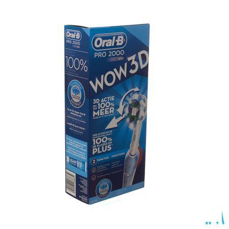 Oral B Professional Care 2000 Wow Pack Brosse El.