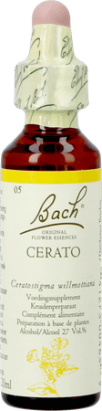 Bach Flower Remedie 05 Cerato 20 ml