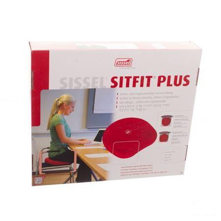 Sissel Sitfit Plus Zitkussen Zwart + Pomp  -  Sissel