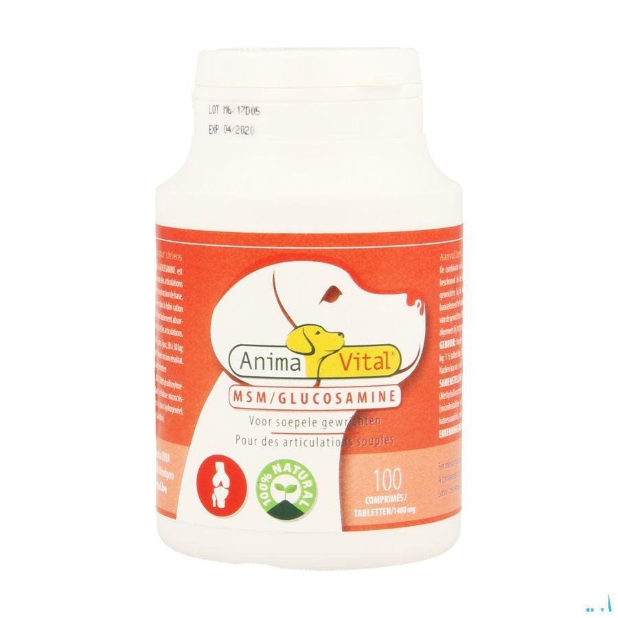 Mannavital Msm Glucosamine Tabletten 100
