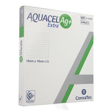 Aquacel Ag+ Extra 15 X 15Cm 5 413568