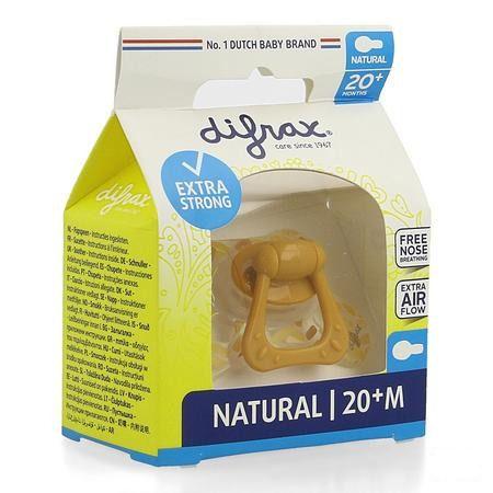 Difrax Fopspeen Natural 20+ M Assorti