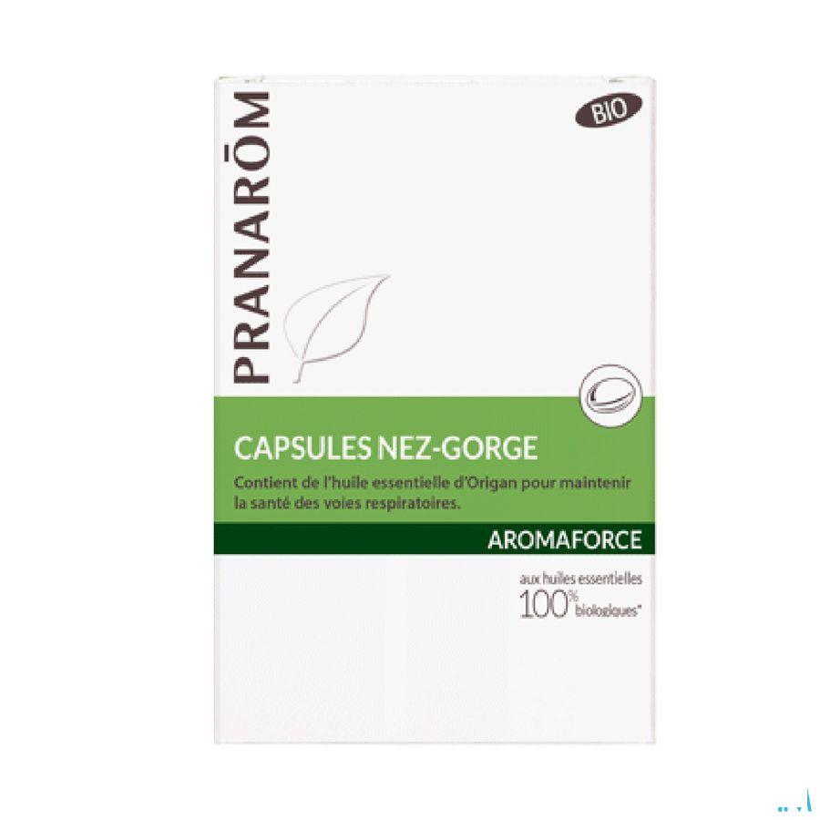 Aromaforce Neus Keel Capsule 30  -  Pranarom
