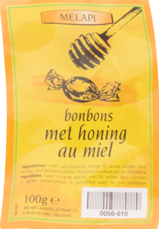 Melapi Honing Bonbons 100 gr 5369  -  Revogan