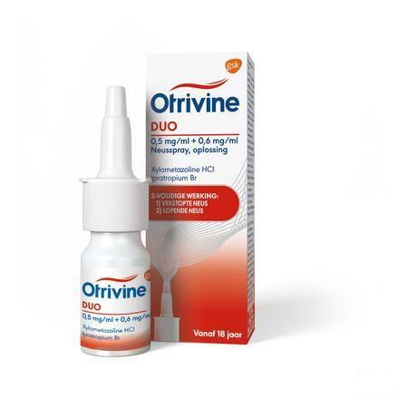 Otrivine Duo 0,5/0,6 Spray Nas 10 ml