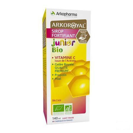 Arkoroyal Versterkende Siroop Junior Bio Fl 140 ml  -  Arkopharma