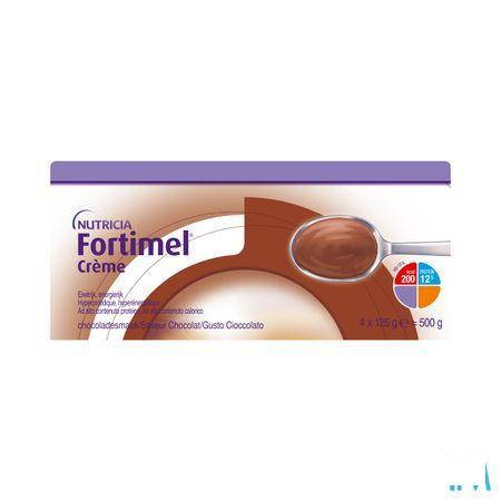 Fortimel Creme Chocolade 4X125 g  -  Nutricia