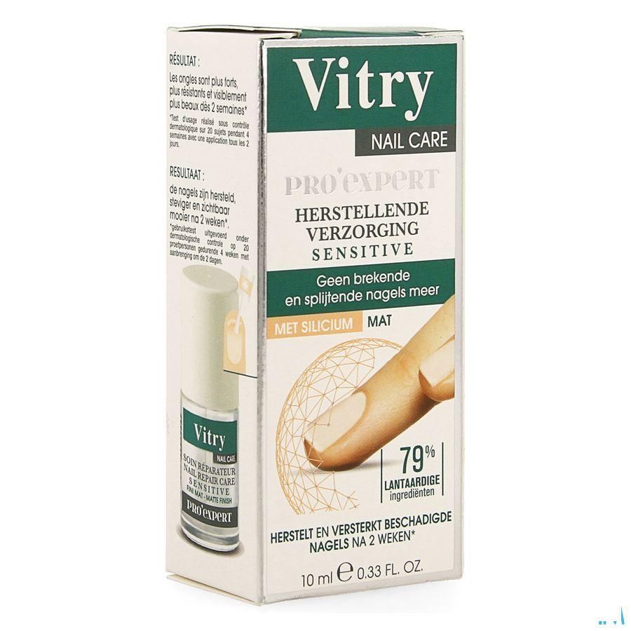 Vitry Nagel Herstel. Sensitive Pro Expert Mat 10 ml