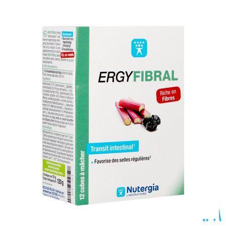 Ergyfibral Blokje 12  -  Laboratoire Nutergia