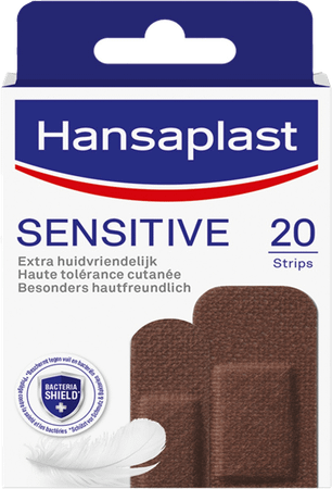 Hansaplast Pleisters Sensitive Dark 20
