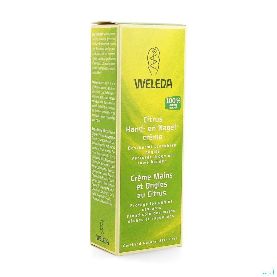 Weleda Creme Mains-ongles Citrus 50 ml  -  Weleda