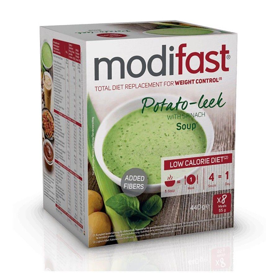 Modifast Potato Leek Soup 8x55 gr  -  Nutrition & Sante