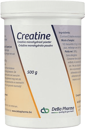 Creatine Monohydraat Poeder Oplosbaar 500 gr  -  Deba Pharma