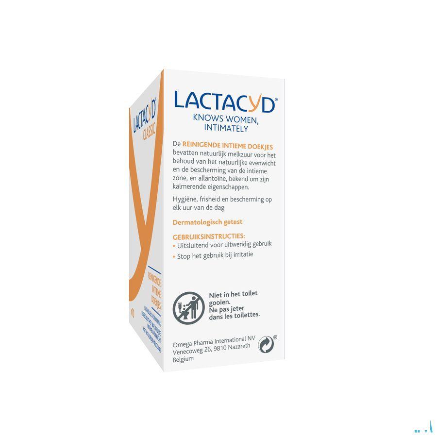 Lactacyd Intieme Wasdoekjes 10
