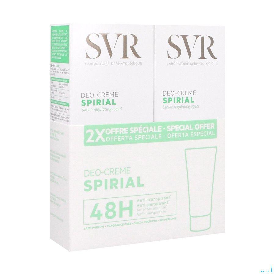Svr Spirial Deo Creme 2 x 50 ml