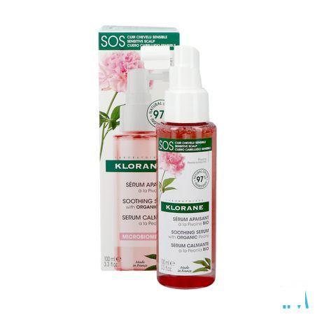 Klorane Capilaire Sos Serum Pioenroos Bio 100 ml