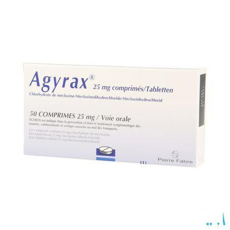 Agyrax 25mg Comp 50