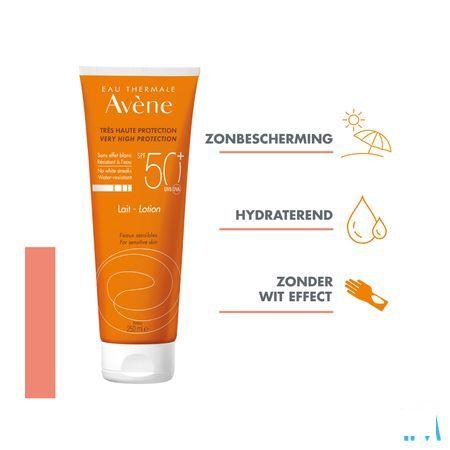 Avene Zonnemelk Zeer Hoge Bescherm. Ip50 + 250 ml  -  Avene