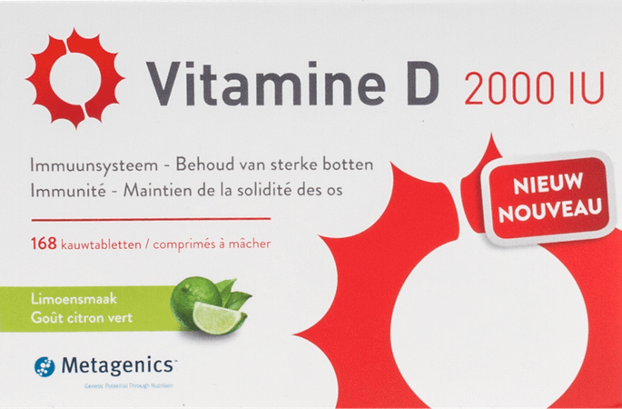 Vitamine D 2000iu Comprimes 168  -  Metagenics