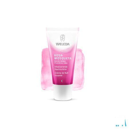Weleda Wilde Rozen Nachtcreme Vitalis. Tube 30 ml  -  Weleda