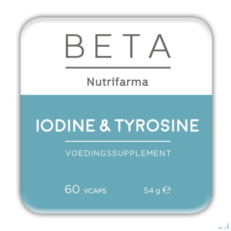 Beta Iodine & Tyrosine V-Capsule 60  -  Nutrifarma